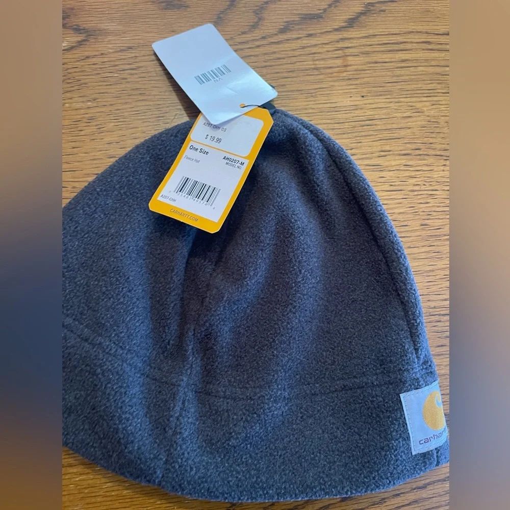 Carharrt dark grey beanie hat - Picture 6 of 6